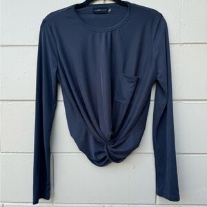 Mustard seed baby twist front shirt
